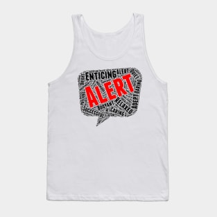 Positive Words, Positive Vibes, Quotes Tank Top